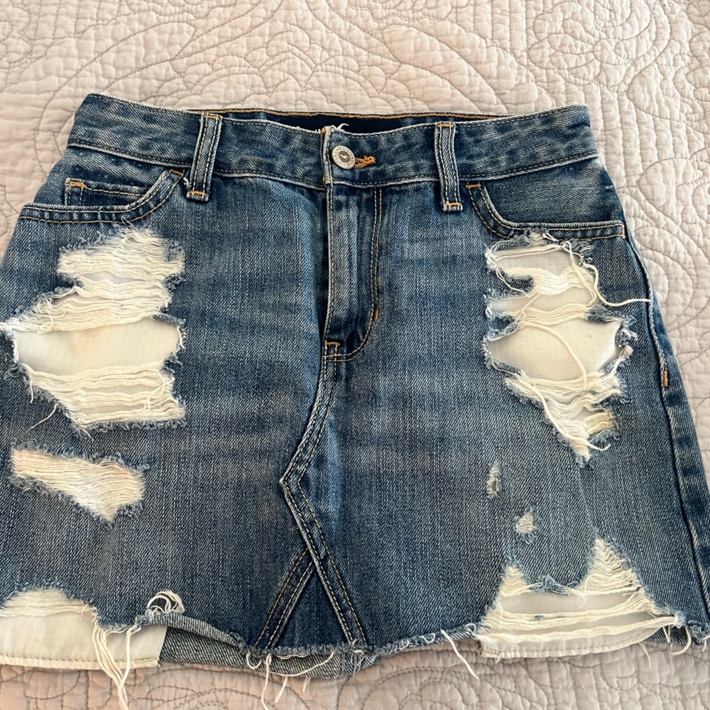 Hollister high rise skirt